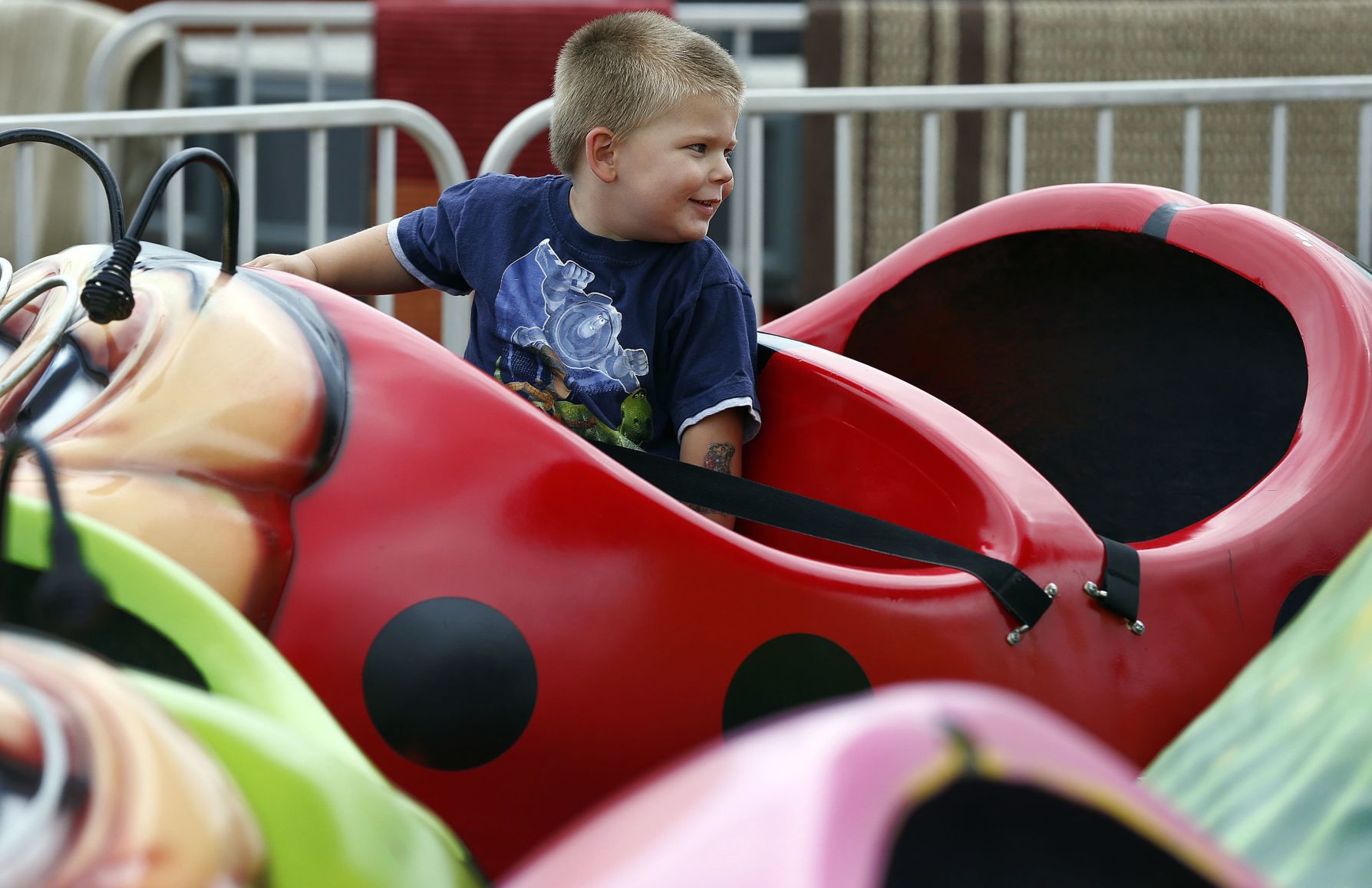 Rides from Bell's Amusement Park in 2013